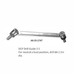 DCP Drill Guide 3.5 For neutral a load position, drill bit 2.5m dia.