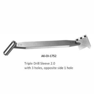 Triple Drill Sleeve 2.0 with 3 holes