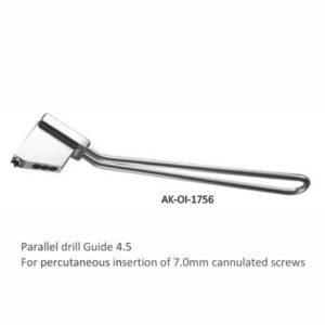 Parallel drill Guide 4.5 For percutaneous insertion of 7.0mm cannulated screws