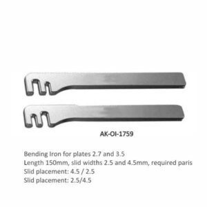 Bending Iron for plates 2.7 and 3.5