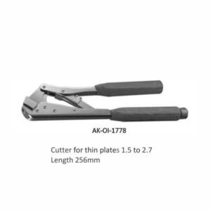Cutter for thin plates 1.5 to 2.7 Length 256mm