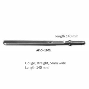 Gouge, straight